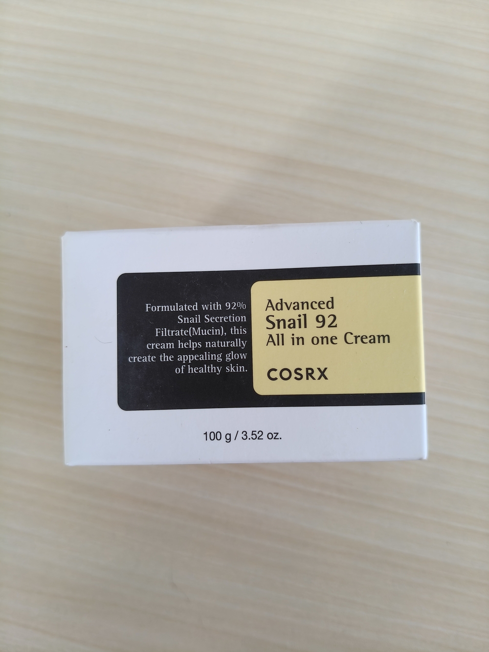 COSRX Advanced Snail 92 All In One Cream - White & Yellow